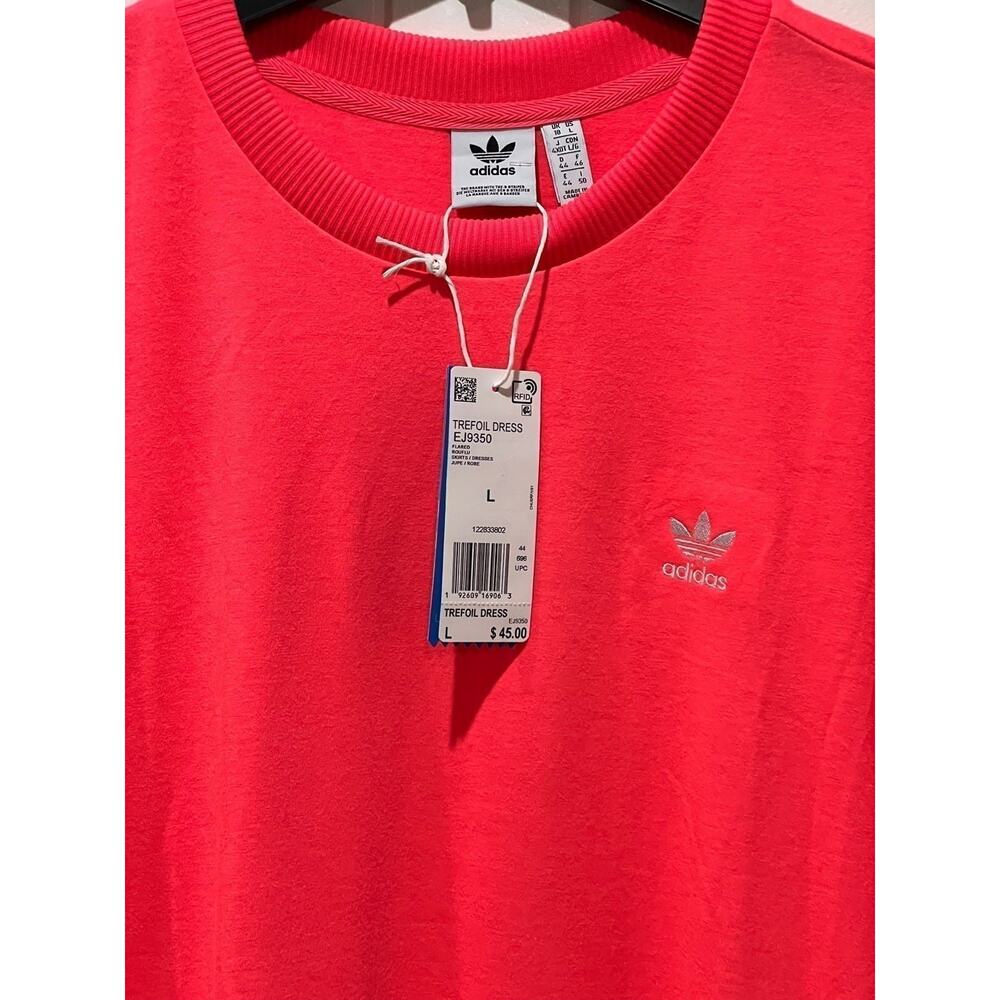 NWT❤️Adidas originals women's trefoil dress szL - Picture 6 of 10